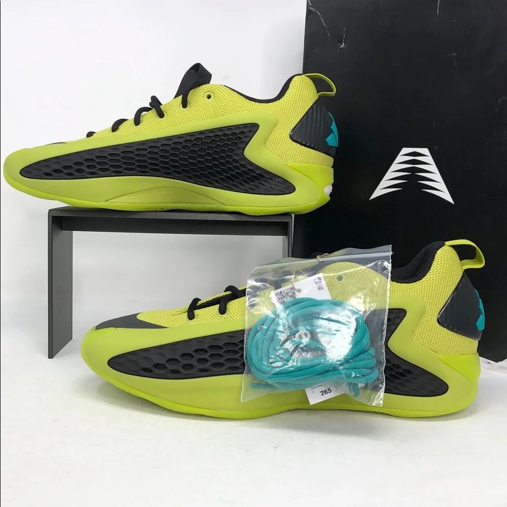 Adidas AE 1 Low Anthony Edwards Preloved Lime JS1778 Men’s Basketball -Size 8.5